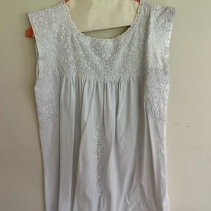 Mi Golodrina white mantha dress